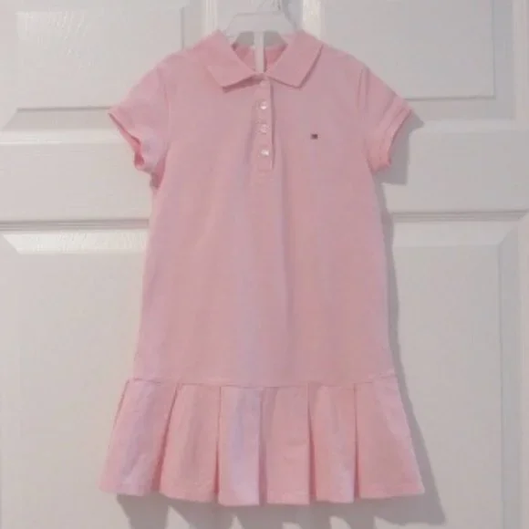 Tommy Hilfiger | Dresses | Tommy Hilfiger Girls Drop Waist Polo Dress 4t |  Poshmark